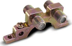 Digiwave Dual Cable Ground Block - 2 pack/order