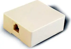 Digiwave Baseboard Jack (6P4C) (2 pack/order)