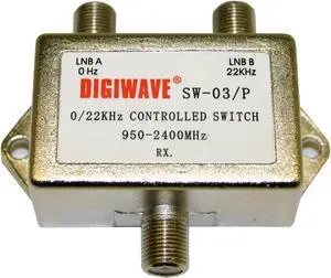 Digiwave 2 IN 1 OUT Tone Controlled Switch