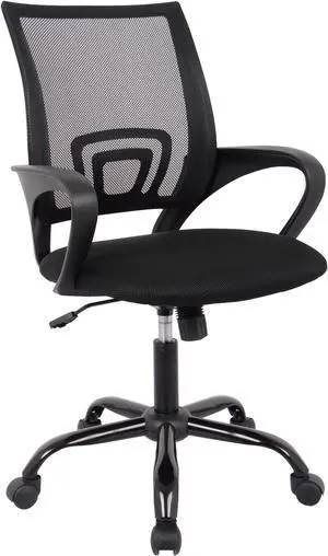 TygerClaw Mid Back Mesh and Fabric Office Chair