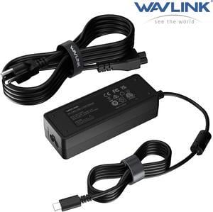 Wavlink PD 100W USB-C GaN Fast Charger, Universal USB-C Charger for Laptops, Tablets, Phones and more, Compatible with MacBook, Chromebook, Lenovo, Dell, HP, Asus, Huawei, Samsung, Switch, PS, Xbox