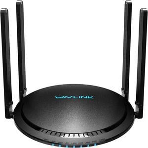 WAVLINK AX3000 WiFi Router Dual Band WiFi 6 Gaming Router 802.11ax Full Gigabit Wireless Internet Router With 4x5dBi High-Gain Antennas, MU-MIMO, OFDMA, USB 3.0, Touchlink, Beamforming, WPA3, IPV6