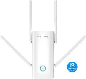 WAVLINK AX3000 Wi-Fi 6 WiFi Range Extender Dual Band WiFi Repeater/AP/Router with 160MHz Bandwidth, 4x5dBi Antennas, Supports Beamforming, BSS Coloring, OFDMA, Coverage up to 2000sq.ft., 256 Devices