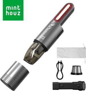 Minthouz Electric Air Duster Vacuum Cleaner 50000 RPM 4400mAh 6KPA Electric Air Duster, Rechargeable Cordless Dustbuster USB C Charging For Cleaning Keyboard, Computer Cleaner, Pet Hair,Household