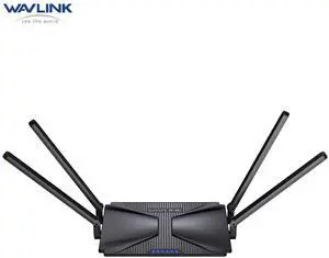 Wavlink AX3000 Wi-Fi 6 Router Dual Band, 802.11ax Gigabit Gaming Router for Home, Everything Mesh & AP Mode,4 high gain Antennas, MU-MIMO, Beamforming, OFDMA, WPA3, Support 160MHz & IPv6