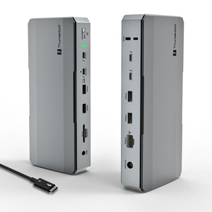 Station D'accueil Thunderbolt 5 12-en-1 – Ports USB, Ethernet 2.5G, écran 8K, 140W
