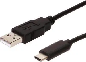 Cablemax 3FT USB 2.0 Type-C Male to Type-A Male USB Cable