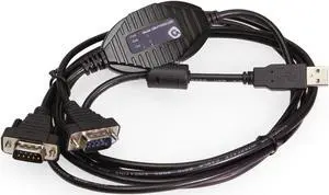 Gearmo 2-Port Professional USB 2.0 to Serial Converter w/ RX/TX Status LED
