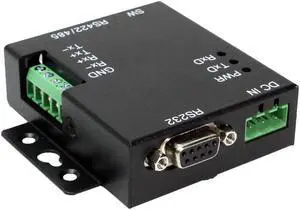 Coolgear RS232 to RS422/485 Serial Converter with Switching Power Adapter