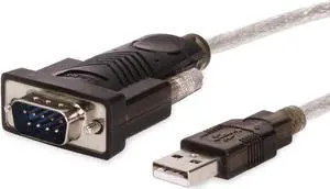 Cablemax 10ft High-Speed USB RS-232 Serial Adapter FTDI Chipset - 11