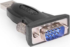 Cablemax USB to Serial RS-232 DB9 FTDI Mini Adapter with Extension Cable