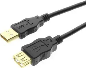 USBGear USB 2.0 Hi-Speed A to A Extension Cable 24-inch