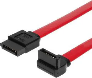 SATAGear 30in SATA III Device Cable Straight to Right Angle