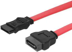 SATACables 12 Inch SATA DATA Cable Extension Male to Female SATACables 12 Inch SATA DATA Cable Extension Male to Female