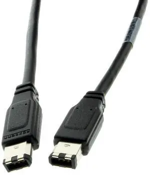 CableMAX FireWire 400 Cable - 6ft - 6-Pin to 6-Pin DV Cable for Audio/Video Equipment, Camcorders, Legacy Devices CableMAX FireWire 400 Cable - 6ft - 6-Pin to 6-Pin DV Cable for Audio/Video Equipment, Camcorders, Legacy Devices