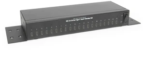 Coolgear 20-Port USB-C Charge & Sync Hub for Tablets & Chromebooks, USB 2.0 Type-C Hub, 480Mbps, 3A High-Power Charging, Surge Protection, Ready to Mount Coolgear 20-Port USB-C Charge & Sync Hub for Tablets & Chromebooks, USB 2.0 Type-C Hub, 480Mbps, 3A High-Power Charging, Surge Protection, Ready to Mount