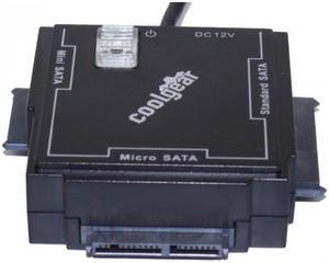 CoolGear® Universal Sata Drive Adapter for all SATA Drives with Power Adapter