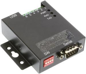 USBGear 1-Port USB to RS-232 Selectable RS-422 or RS-485 Industrial Adapter