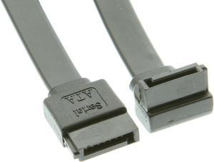 14in SATA III Device Cable Straight to Right Angle