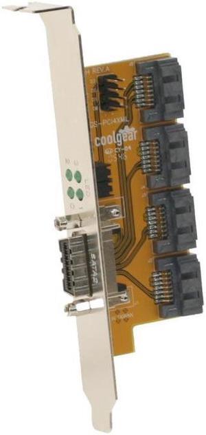 Coolgear SATA Multilane PCI adapter SATA I and SATA II rev.02