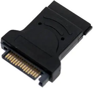 Coolgear 1 inch SATA Power Extender Plug 15-Pin Input to 15-Pin Output