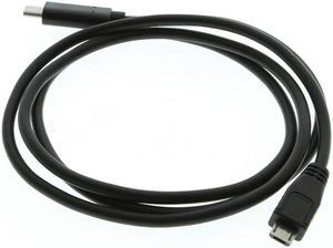 Cablemax 1 Meter USB 2.0 Type-C Male to Micro-B Male USB Cable