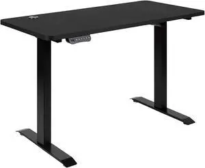 Flash Furniture 24"D x 48"W Electric Height Adjustable Stand Up Computer Desk - Black