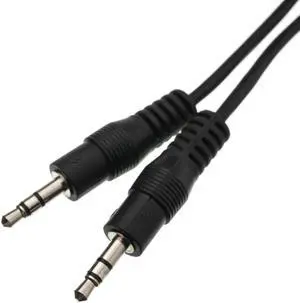 3.5mm Stereo Male / 3.5mm Stereo Male, 25 ft