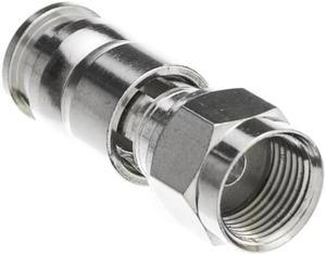 RG59 F-Pin Compression Connector (Yellow Band) (10pcs/bag)