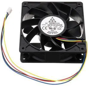 7500RPM Cooling Fan 4-pin Connector Replacement For Antminer Bitmain S7 S9
