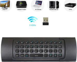 Rii 3 in 1 MX3M Multifunction 24GHz Fly Mouse Mini Wireless Keyboard Infrared Remote Control For Android Smart TV Box IPTVHTPCMini PC WindowsGame ConsolesMac OS Linux PS3iOS MACXbox 360