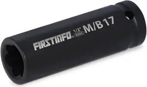 FIRSTINFO Protective Lug Nut Socket for Mercedes Benz Vehicles with 17mm Convex, Flower Head Lug Nuts