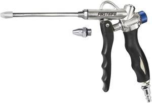 FIRSTINFO 2-Way Air Blow Gun with Adjustable Air Flow and Extended Nozzle & Extra Shortest Nozzle