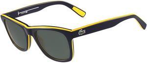 Lacoste Polarized Stripes and Piping Men's Square Sunglasses L781SP 414