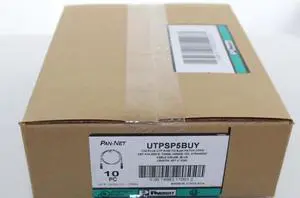 Panduit UTPSP5BUY 5 ft. Cat 6 Blue Network Ethernet Cable