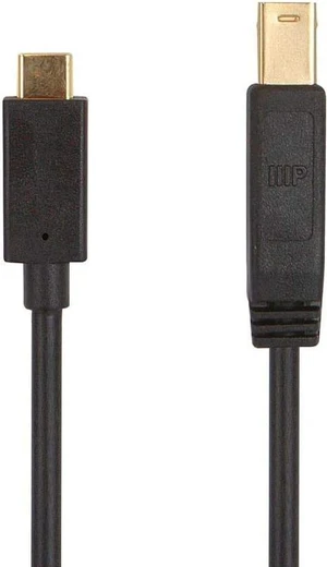 Monoprice USB 3.0 Type-C to Type-B Cable - 6 Feet - Black, Compatible External Hard Drive, MacBook Pro, Docking Station - Select Series Monoprice USB 3.0 Type-C to Type-B Cable - 6 Feet - Black, Compatible External Hard Drive, MacBook Pro, Docking Station - Select Series