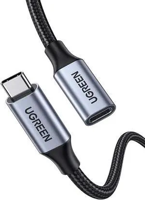 UGREEN USB C Extension Cable USB 3.1 Type C Male to Female Gen2 10Gbps Extender Cord for Nintendo Switch MacBook Pro Samsung Galaxy S21 S20 Note20 S10 Google Pixel 3 2 XL 1.5FT
