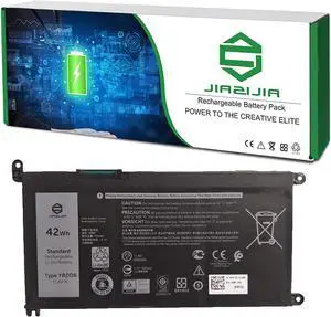 JIAZIJIA YRDD6 VM732 Laptop Battery Replacement for Dell Inspiron 5488 5485 5593 5493 5585 5485 5493 5593 5584 5580 5590 Vostro 5481 5581 5490 5590 Series Notebook 0VM732 01VX1H 1VX1H 11.4V 42Wh