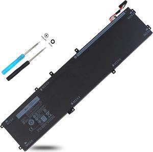 XPS 15 9550 4GVGH 1P6KD 84Wh 11.4V Battery for Dell XPS 15 9550 XPS9550, Precision 5510 Mobile Workstation, T453X 0T453X 04GVGH 01P6KD P56F P56F001 451-BBUX 15-9550-D1828T Replacement Model