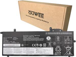 OUWEE L17M6P71 Laptop Battery Compatible with Lenovo ThinkPad X280 A285 Series Notebook L17L6P71 01AV470 01AV471 L17C6P71 01AV472 L17M6P72 01AV484 L17C6P72 01AV485 SB10K97619 11.46V 48Wh 4.19Ah