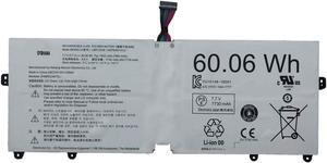 efohana LBR1223E Laptop Battery Replacement for LG Gram 2018 13Z970 14Z970 14Z990 15Z975 15Z980 15Z990 17Z990 Series Notebook LBS1224E 7.7V 72Wh 9450mAh