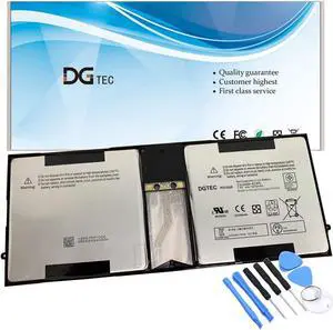 DGTEC P21GU9 Laptop Battery for Microsoft Surface Pro 1 1514 Surface Pro 2 1601 10.6IN Tablet 2ICP5/94/104 (7.4V 42Wh/5676mAh)