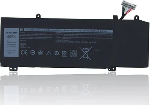 efohana 1F22N Laptop Battery Replacement for Dell Alienware M15 2018 M17 G5 5590 G7 7590 7790 Series Notebook HYWXJ JJPFK 8622M XRGXX 15.2V 60Wh 3750mAh 4-Cells efohana 1F22N Laptop Battery Replacement for Dell Alienware M15 2018 M17 G5 5590 G7 7590 7790 Series Notebook HYWXJ JJPFK 8622M XRGXX 15.2V 60Wh 3750mAh 4-Cells