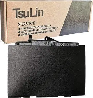 TsuLin ST03XL Laptop Battery Compatible with HP EliteBook 820 G3 G4 725 G3 T7B33AA Series Notebook SN03XL HSTNN-LB7K 800514-001N 11.55V 49Wh 4250mAh