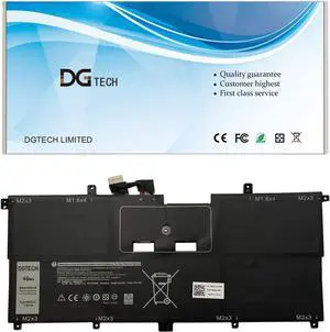DGTECH NNF1C HMPFH Laptop Battery for DELL XPS 13 9365 2-in-1 13-9365-D1605TS 13-9365-D1805TS 13-9365-D2805TS 13-9365-D3605TS D3805TS D4605TS Series 0NNF1C NP0V3 P71G P71G001 7.6V 46Wh DGTECH NNF1C HMPFH Laptop Battery for DELL XPS 13 9365 2-in-1 13-9365-D1605TS 13-9365-D1805TS 13-9365-D2805TS 13-9365-D3605TS D3805TS D4605TS Series 0NNF1C NP0V3 P71G P71G001 7.6V 46Wh