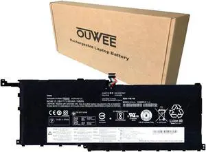 OUWEE SB10K97567 Laptop Battery Compatible With Lenovo ThinkPad X1 Carbon 4th Gen X1 Yoga 1st 2nd Gen Serie 01AV458 SB10F46466 00HW028 01AV457 SB10K97566 01AV441 SB10F46467 01AV438 15.28V 56Wh 3665mAh