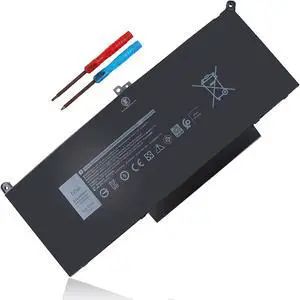 60Wh F3YGT Laptop Battery for Dell Latitude 12 7000 7280 7290, 13 7000 7380 7390 P29S002,14 7000 7480 7490 P73G002 Series,DM3WC 2X39G KG7VF 451-BBYE 453-BBCF DM6WC E7480 E7280 E7490 E7390 E7290 E7380