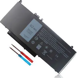 Emanjor 7.6V 62Wh 6MT4T Battery Compatible with Dell Latitude E5470 E5570 Precision 3510 Series 7V69Y TXF9M 79VRK 07V69Y 079VRK 0TXF9M 0HK6DV
