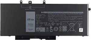 YXKC Batterymarket GJKNX Replacement Laptop Battery Compatible with Dell Precision 15 3520 Latitude E5580 E5480 E5280 E5490 E5590 Series GD1JP 0GD1JP (7.6V 68WH)