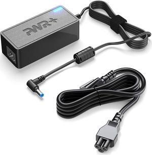 Pwr 65W AC Adapter Laptop Charger for HP-Envy 15 x360 Touchsmart-Sleekbook 15 17 M6 M7 Stream 14 Chromebook 11 G4 G5 EE P/N: 854117-850 853605-001 PA-1650-63HP Power Supply Cord - UL Listed 12 Ft